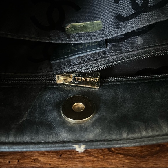 Chanel authentic wild stitch clutch - added insert strap - Picture 13 of 16